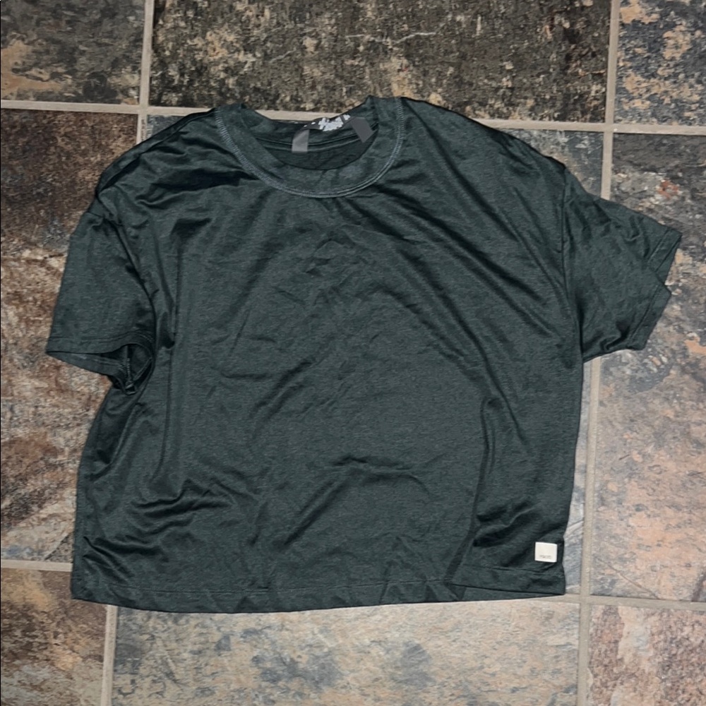 Vuori Charcoal Gray Tee